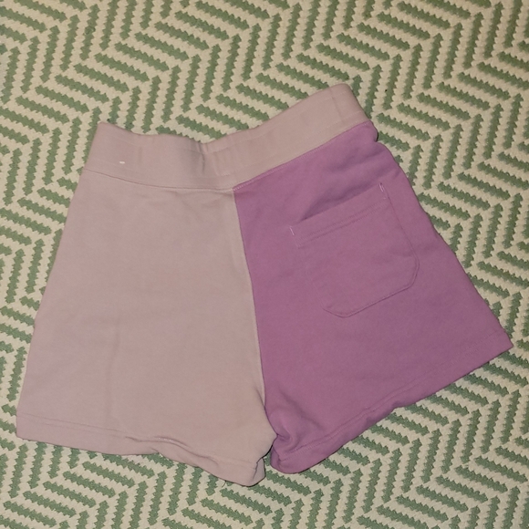 Womens Jordan Flight Fleece Shorts 'Violet Shock' - Picture 6 of 7